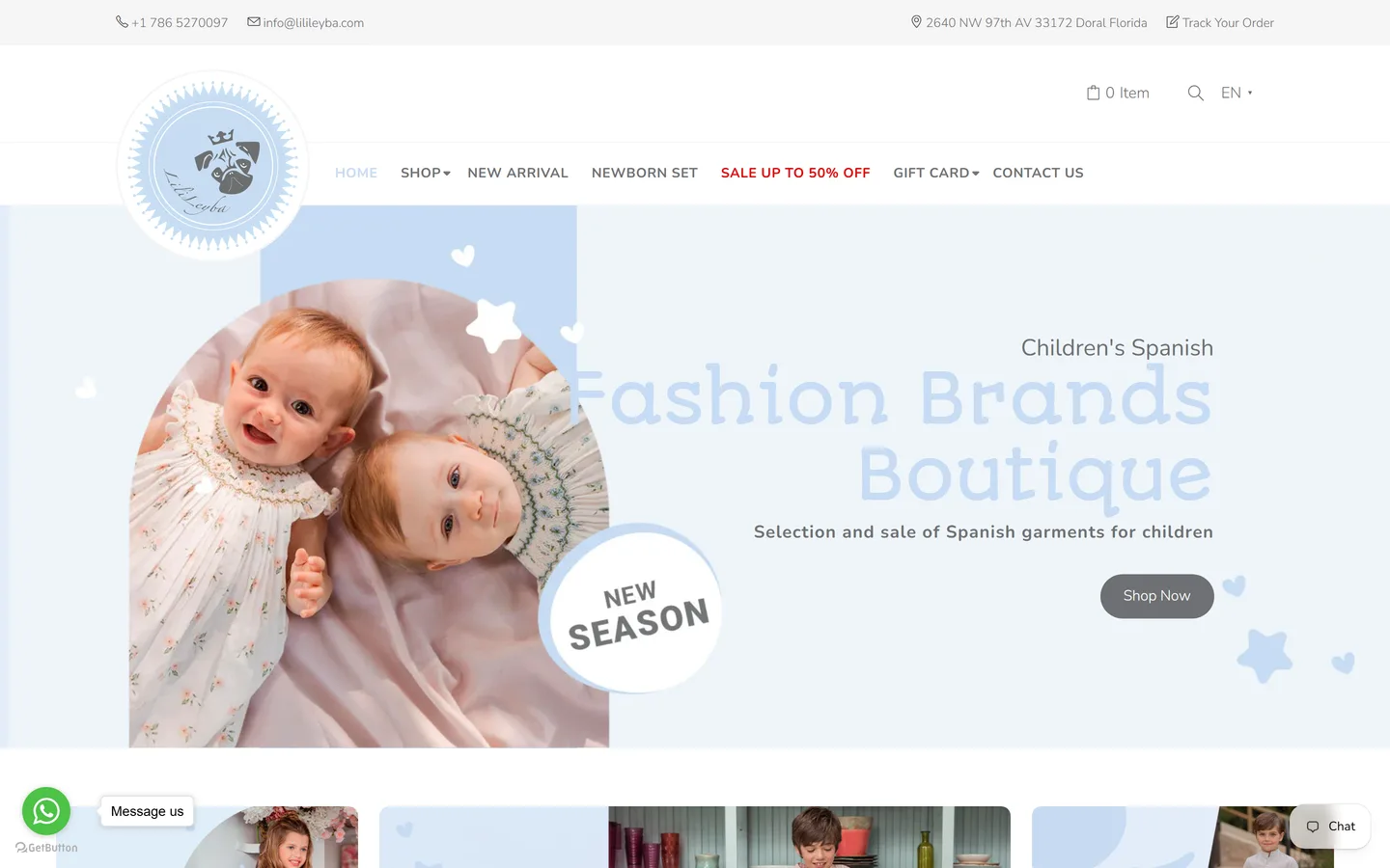 Lilileyba — Ecommerce
